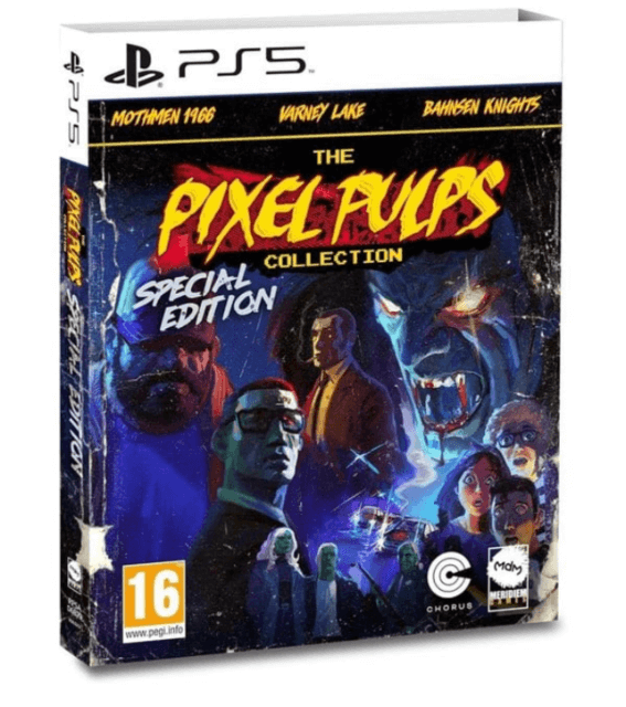 The Pixel Pulps Collection box art for Playstation 5